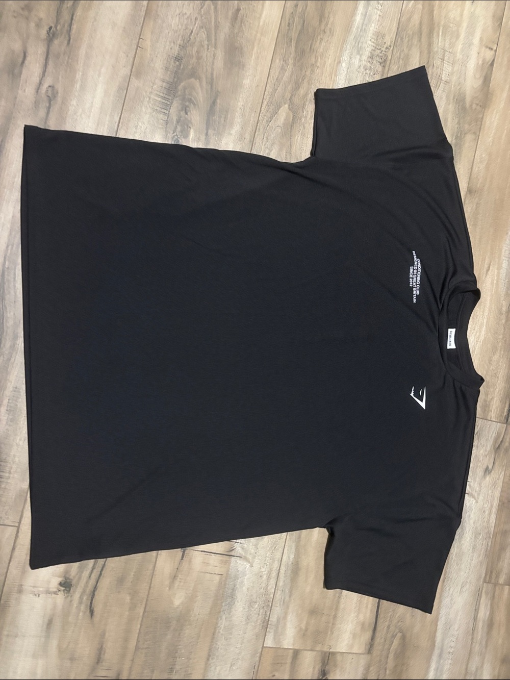 Gymshark Black Short Sleeve Training Tee